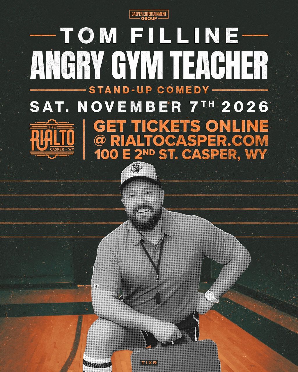 Tom Filline - Angry Gym Teacher official poster