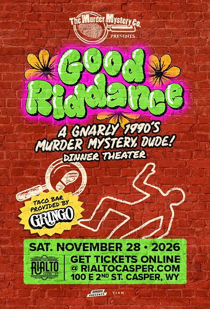 Good Riddance: A 90s Murder Mystery Dinner official poster