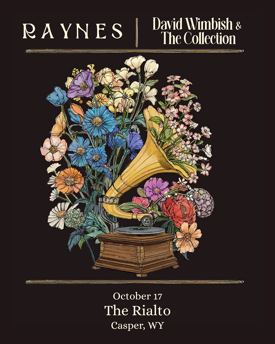 Raynes and David Wimbish & The Collection official poster
