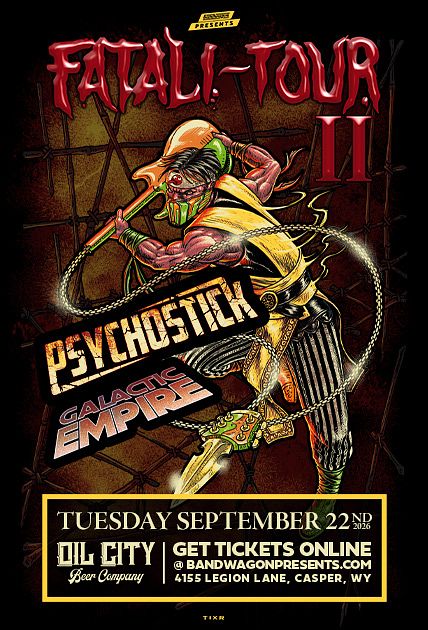 Psychostick, Galactic Empire official poster