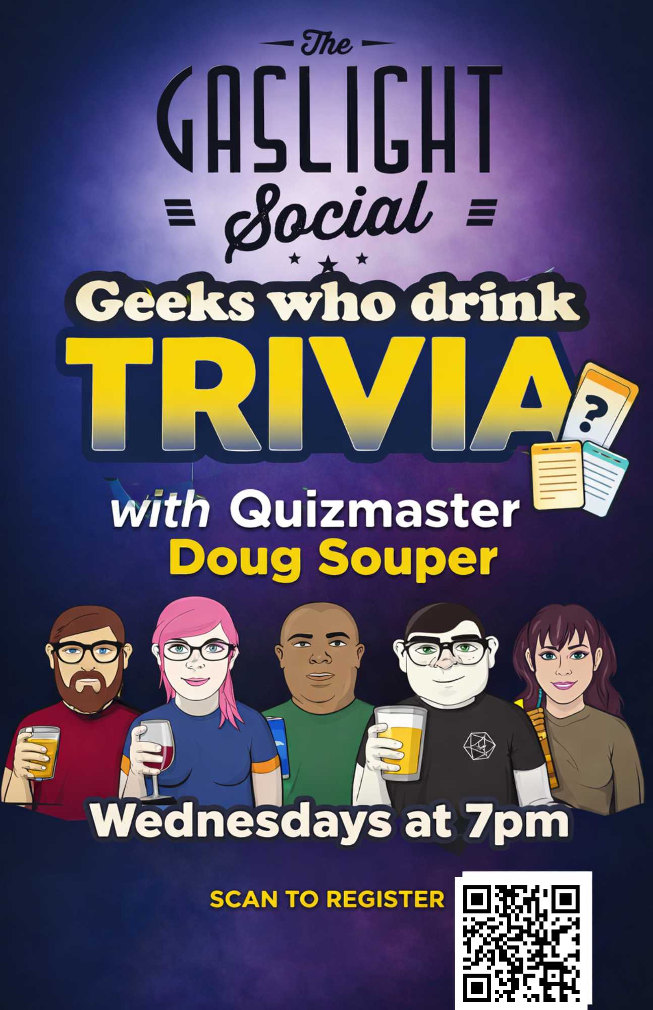 Geeks Who Drink Trivia official poster