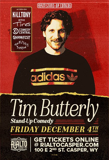 Tim Butterly Stand-Up Comedy official event poster