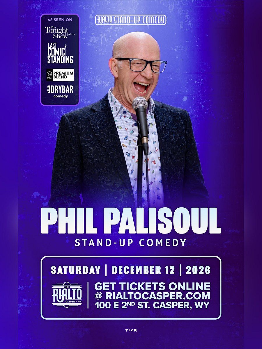 Phil Palisoul - Stand Up Comedy official event poster